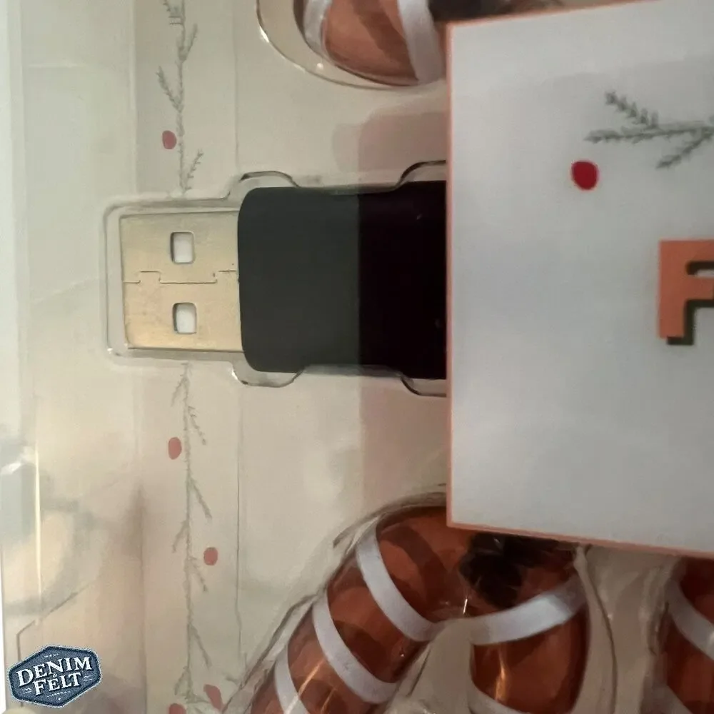 Vivitar Novelty Christmas Candy Cane‎ C Port Phone Charger | NEW!!